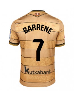 Real Sociedad Ander Barrenetxea #7 Auswärtstrikot 2024-25 Kurzarm